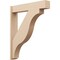 Ekena Millwork 7 1/2-in W x 38-in D x 46-in H Funston Block Rough Cedar Woodgrain TimberThane Outlooker, Primed Tan OUTUR075X38X46FST44RCPR - alternate 1